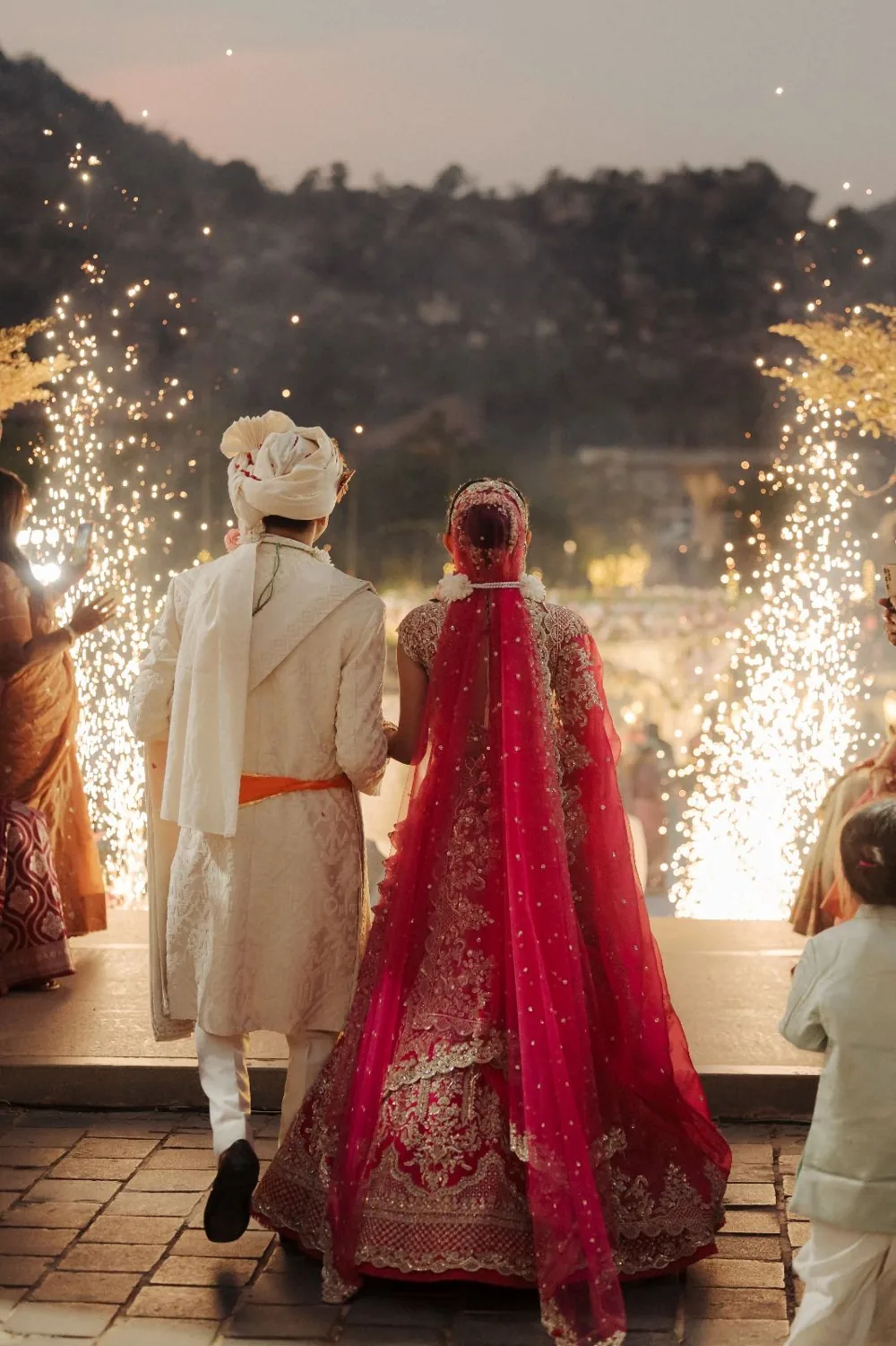 Couple entry cold pyro — Panigrahana decor portfolio