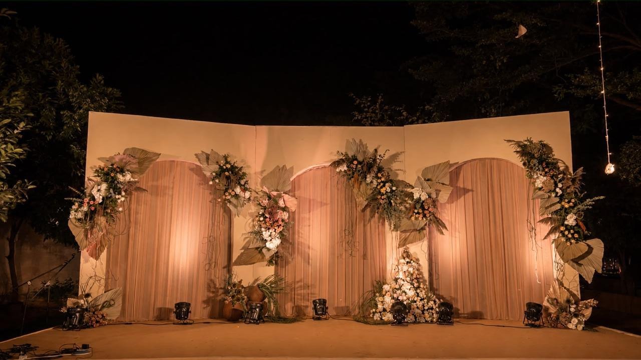 Terracotta and Cane: Ayush & Reedna's Boho Wedding at Ramada Yelahanka, Bangalore